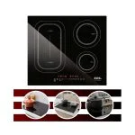Fogão De Indução Cooktop Cor Preto 4 Bocas Potência de 7000W ECI04EPF 220v EOS