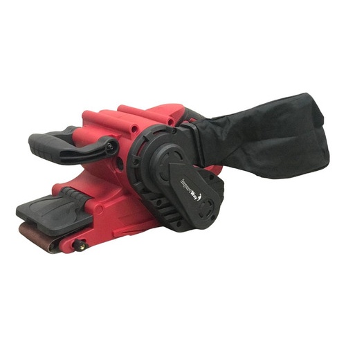 Lixadeira De Cinta Elétrica 970w Importway 220v Vermelha