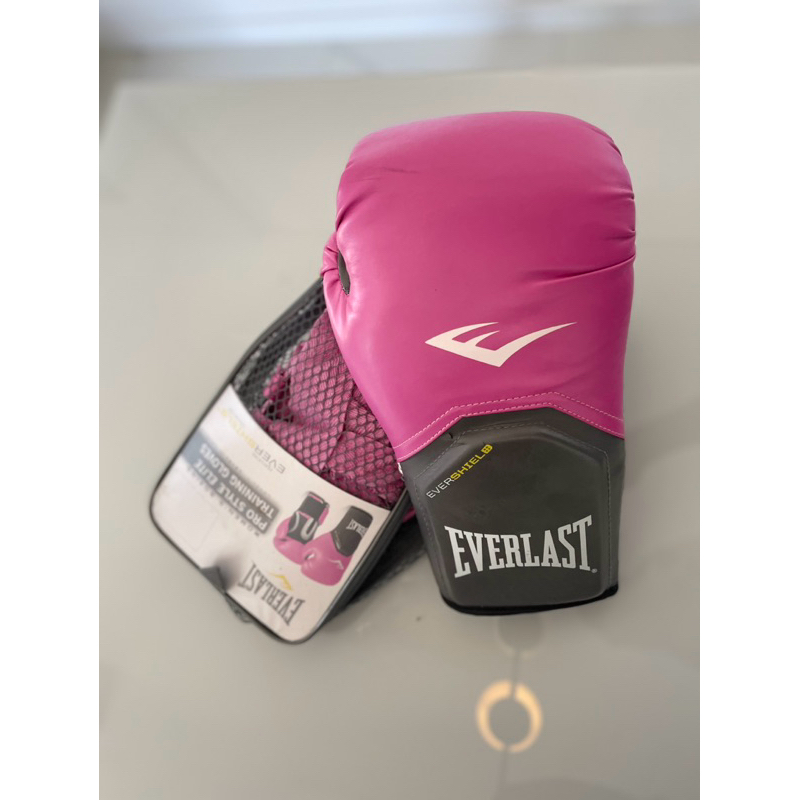 Luva Boxe Pro Style Training Everlast Rosa