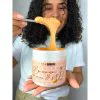 MÁSCARA BANANA E MEL ANTIPOROSIDADE EFEITO TEIA - NUTRIÇÃO INTENSIVA - FINA MARIA PROFESSIONAL