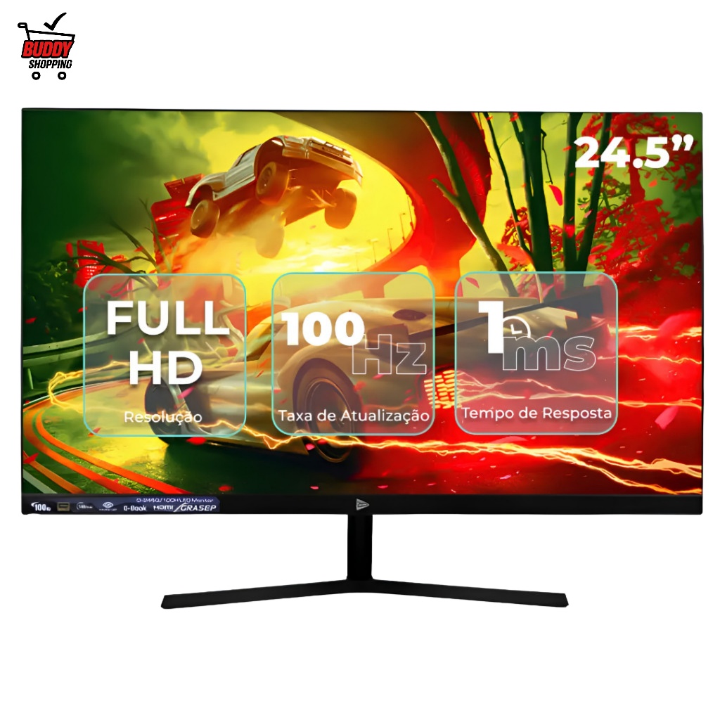 Monitor Gamer 24,5 Full HD 180Hz 1ms