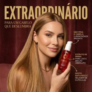 ÓLEO DE MIRRA REJUVENESCEDOR CAPILAR | NUTRIÇÃO REPARAÇÃO CICATRIZAÇÃO PROTEÇÃO SELAMENTO | FINA MARIA PROFESSIONAL