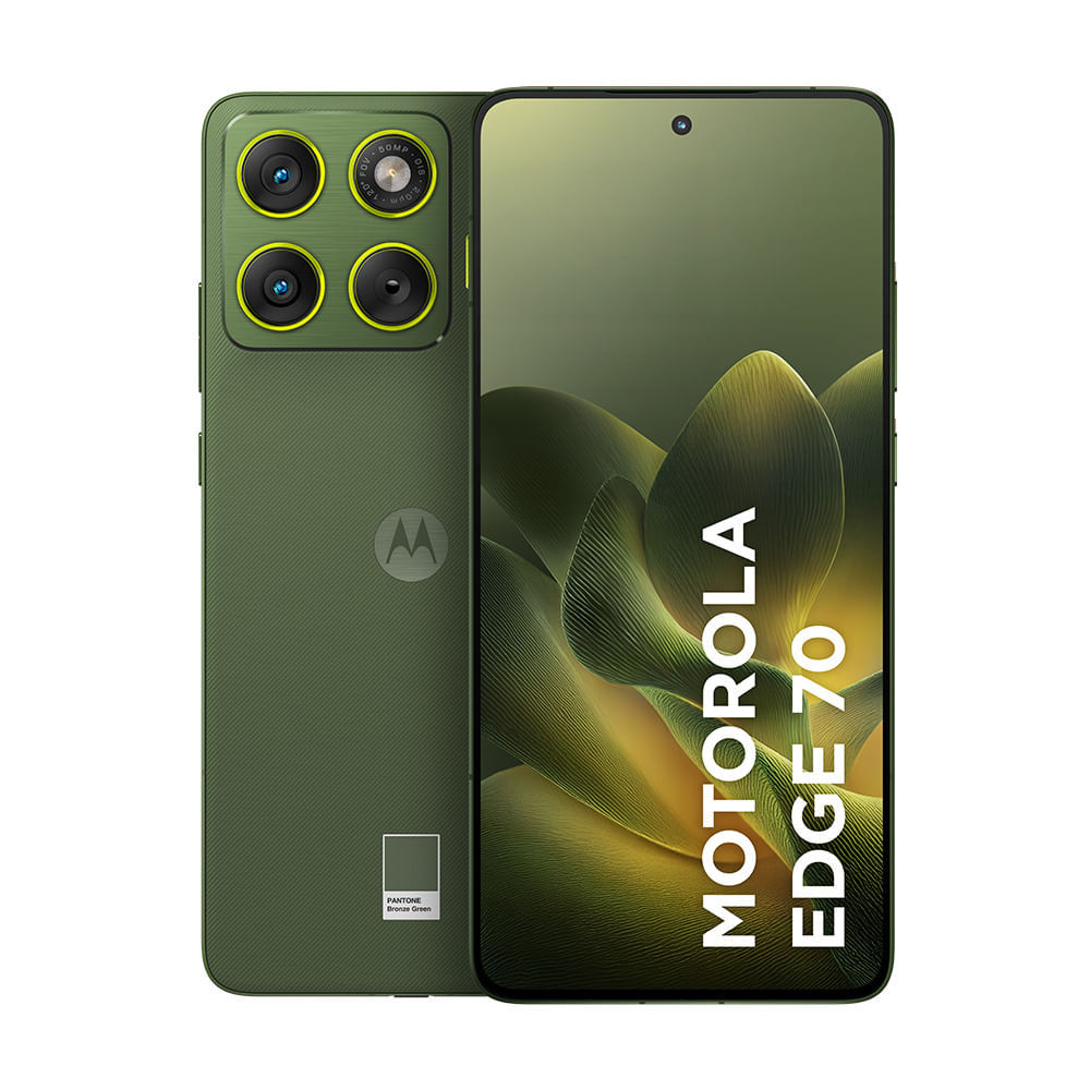 Smartphone Motorola Edge 70 5G - 512GB 12GB RAM, Ultrafino, 3 cameras 50MP, Tela 1.5K extreme Amoled