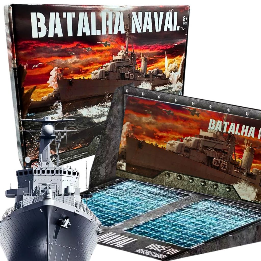 Jogo batalha naval clássico jogos de tabuleiro infantil educativos de estrategia brinquedo criança 9 anos presente menino menina dia das crianças para adultos adolescentes crianças brinquedos selo inmetro
