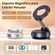 Suporte Magnético para Telefone 360 a Vácuo Ajustável