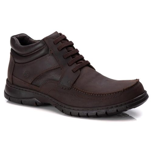 Bota Masculina Couro Anatomic Gel 7976 Mustang Brown