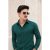 Camisa Social Manga Longa Linho Alfaiataria Slim Natural