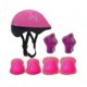 Kit de Proteção Infantil com Capacete para Patins e Bike