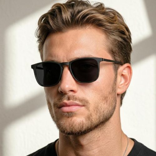 Óculos de Sol Original Quadrado uv400 Masculino Feminino