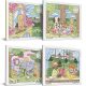Bobbie Goods Livro de colorir Kit 4 Dias Quentes Frios Isso Aquilo Dia para Noite