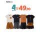 Conjunto Infantil Menino Algodão Kit 4 Peças