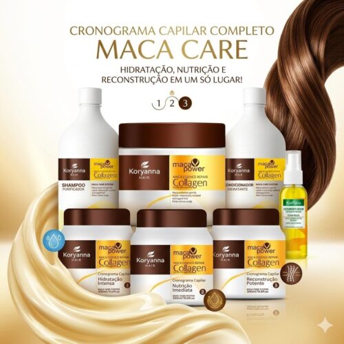 Cronograma Capilar Karseell Maca Power Kit 7