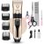 Kit Máquina Para Tosar Profissional Pet Cachorro Gato