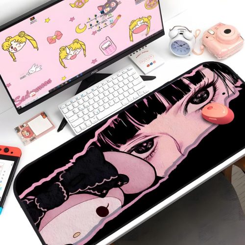 Mousepad Kitty Meninas Góticas Modelos Vários Tamanhos