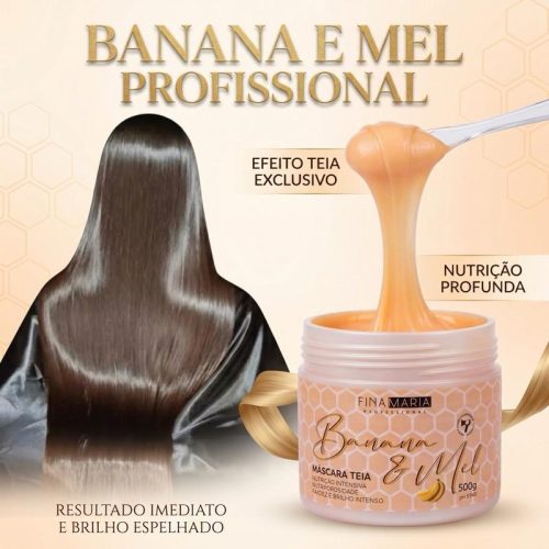 Nutrição Capilar Fina Maria Professional Antiporosidade