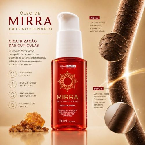 Óleo de Mirra Fina Maria Professional Ancestral 60ml