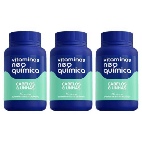 Pague 2 Leve 3 Vitamina Cabelos e Unhas 60 Cps – Neo Química
