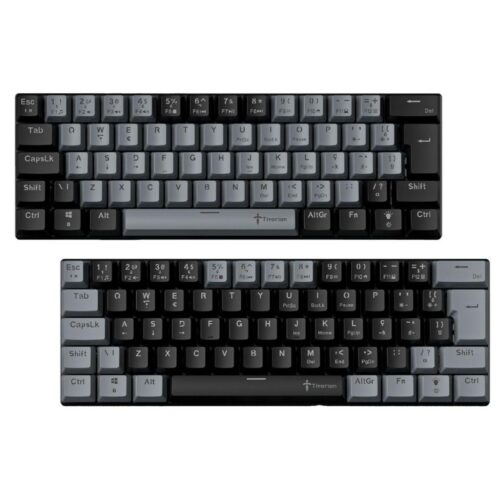 Teclado Mecânico Gamer Titorion USB 60% Hot Swap