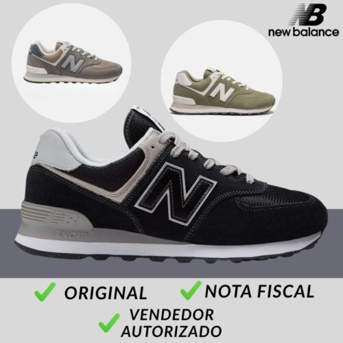 Tênis New Balance 574 V2 Retrô Classico Estiloso Masculino