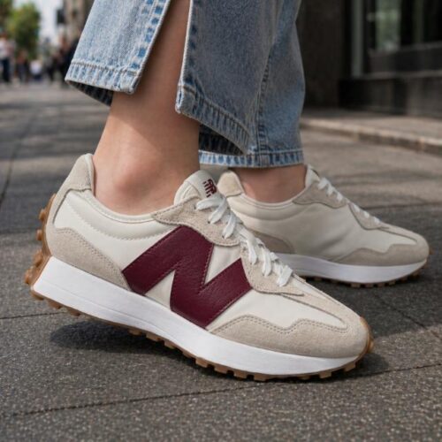 Tênis New Balance 327 Feminino Casual Dia a Dia Estilo Retrô